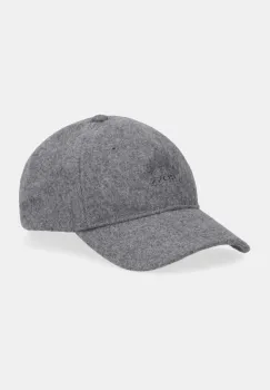 BOSS Orange sapca de baseball din amestec de lana culoarea gri, 50550619 imagine