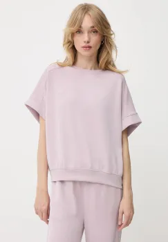 BOSS Orange tricou culoarea violet, 50543499 imagine