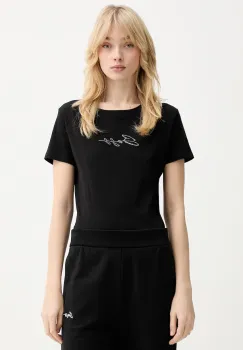 BOSS Orange tricou din bumbac imagine