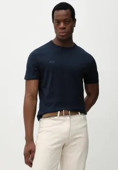 BOSS Orange tricou din bumbac imagine