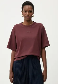 BOSS Orange tricou din bumbac imagine