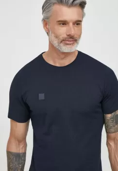 Boss Orange tricou din bumbac barbati, melanj imagine