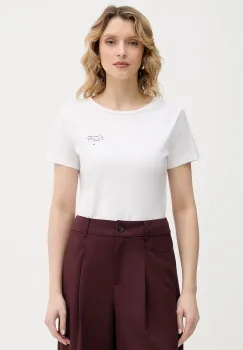 BOSS Orange tricou din bumbac C Elove 1 C Elove 1 imagine