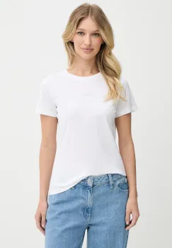 BOSS Orange tricou din bumbac culoarea alb, 50545288 imagine