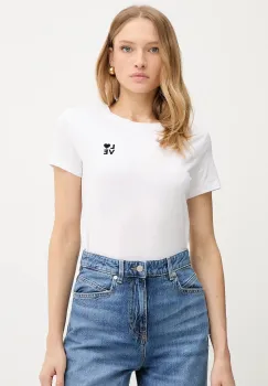 BOSS Orange tricou din bumbac culoarea alb, 50545288 imagine