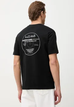 BOSS Orange tricou din bumbac Te_BossClub imagine