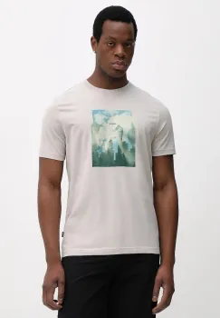 BOSS Orange tricou din bumbac Te_Cover imagine