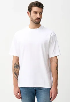 BOSS Orange tricou din bumbac uni, 50521805 imagine