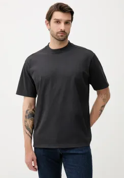 BOSS Orange tricou din bumbac uni, 50521805 imagine