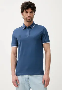 BOSS Orange tricou polo barbati, neted, 50507699 imagine