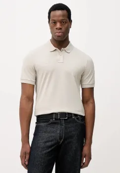 BOSS Orange tricou polo culoarea negru, uni, 50507803 imagine