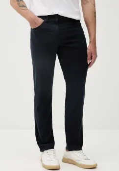 BOSS pantaloni barbati, culoarea albastru marin, drept, 50538370 imagine