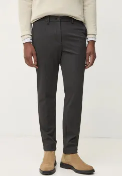 BOSS pantaloni barbati, culoarea negru, mulata, 50519121 imagine
