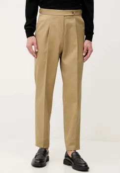 BOSS pantaloni C-Perino-PL-DTL-254 barbati, culoarea verde, croiala chinos 50556704 imagine