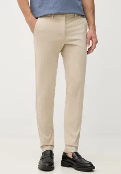 BOSS pantaloni chinos pentru barbati din bumbac cu elastan H-Kaiton1 imagine