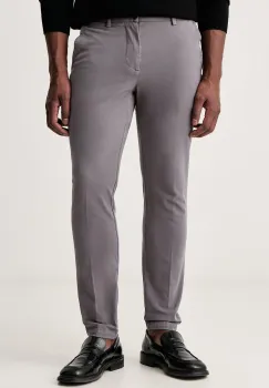 BOSS  pantaloni chinos pentru barbati din bumbac cu elastan H-Kaiton1 imagine