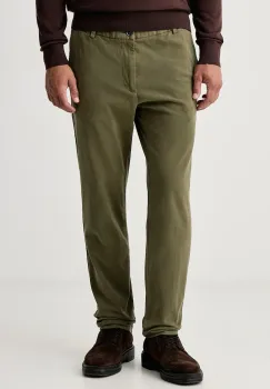 BOSS  pantaloni chinos pentru barbati, din bumbac cu elastan H-Kane1 imagine