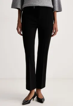 BOSS  pantaloni de costum pentru femei Talia-Crop1 imagine