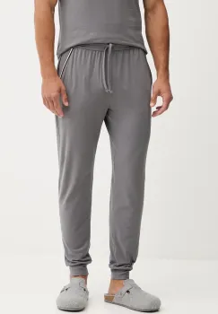 BOSS pantaloni de lounge culoarea gri, cu imprimeu, 50550485 imagine