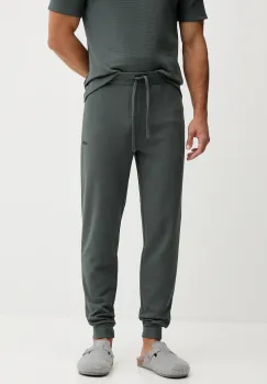 BOSS pantaloni de lounge culoarea maro, uni, 50535878 imagine