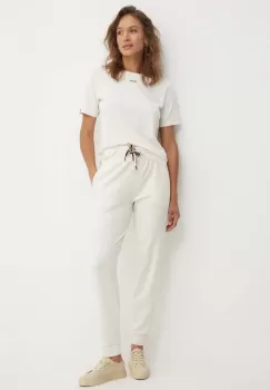 BOSS pantaloni de trening culoarea bej, neted, 50524759 imagine