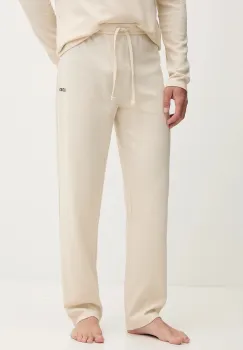BOSS pantaloni de trening culoarea bej, uni, 50535877 imagine