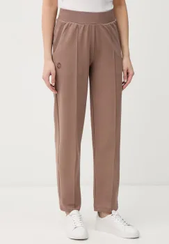 BOSS pantaloni de trening de dama cu bumbac Shiny B Pants imagine