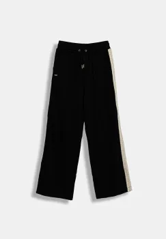 BOSS pantaloni de trening pentru copii culoarea negru, cu imprimeu, J52415 imagine