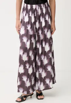 BOSS pantaloni palazzo pentru femei, din vascoza Talini imagine
