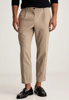 BOSS  pantaloni pentru barbati cu bumbac C-Perin-PL-263 imagine