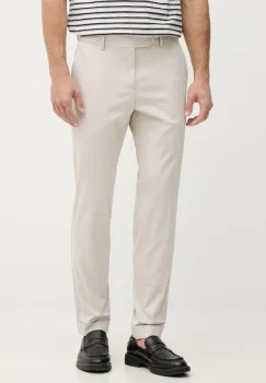 BOSS pantaloni pentru barbati, din bumbac cu elastan Genius imagine