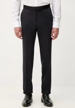 BOSS pantaloni pentru barbati, din lana H-Genius-Tux-B1 imagine
