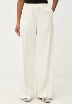 BOSS pantaloni pentru femei cu acetat Tajila imagine