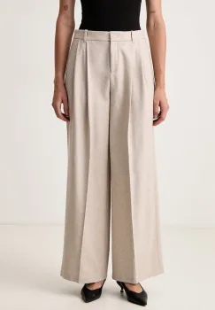 BOSS  pantaloni pentru femei cu amestec de lana Tiana18 imagine
