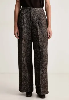 BOSS  pantaloni pentru femei cu amestec de lana Tianara imagine