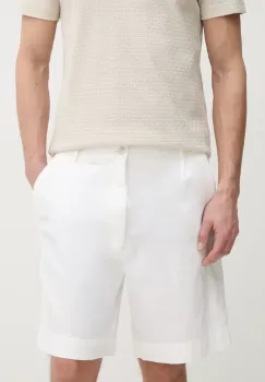 BOSS pantaloni scurti barbati, culoarea alb, 50546320 imagine