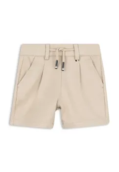 BOSS pantaloni scurti bebe culoarea bej, talie reglabila, J52084 imagine
