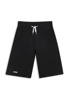 BOSS pantaloni scurti copii culoarea negru, talie reglabila, J51993 imagine