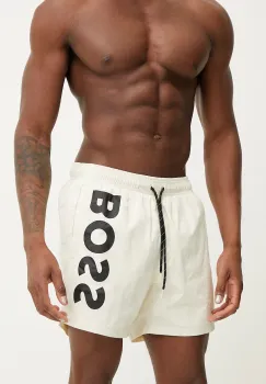 BOSS pantaloni scurti de baie culoarea bej, 50514502 imagine
