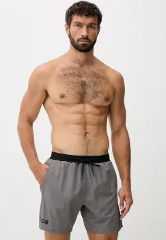 BOSS pantaloni scurti de baie culoarea gri, 50514429 imagine