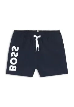 BOSS pantaloni scurti de baie pentru bebelusi culoarea bleumarin, J52069 imagine