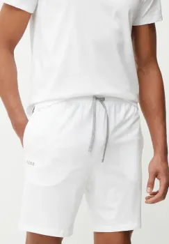 BOSS pantaloni scurti de lounge culoarea alb, 50515314 imagine