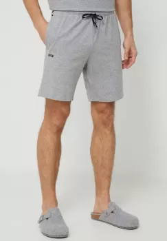 BOSS pantaloni scurti de lounge culoarea gri imagine