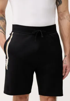 BOSS pantaloni scurti din bumbac Authentic Shorts culoarea negru, 50554778 imagine