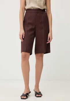 BOSS pantaloni scurti pentru femei, cu in Tianala imagine