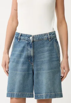BOSS pantaloni scurti pentru femei, din denim ALLEXY DENIM SHORT imagine