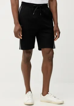 BOSS pantaloni scurti Tracksuit Short culoarea negru, 50554801 imagine