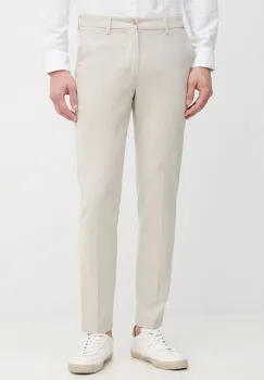 BOSS pantaloni slim fit barbati cu bumbac H-Kaiton1 imagine