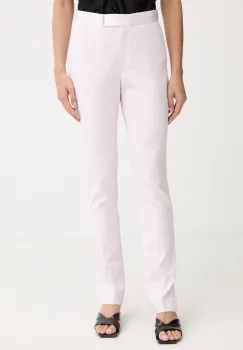 BOSS pantaloni slim fit pentru femei, cu vascoza Tapria2 imagine