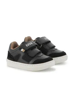 BOSS pantofi copii culoarea negru, J52577 imagine